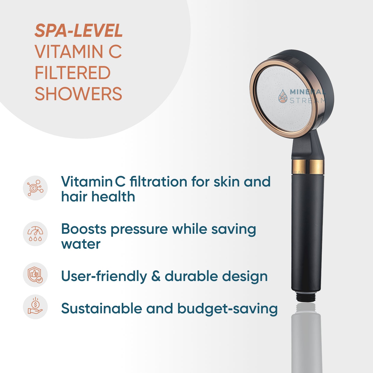 MineralStream BLACK - Vitamin C Filtration