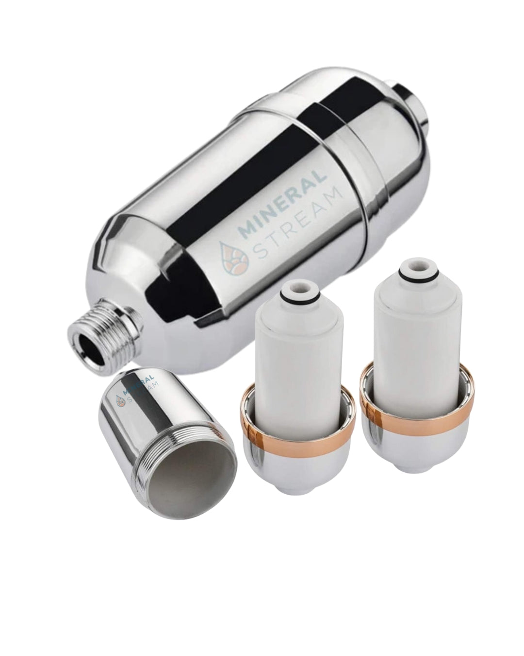 Filtre de douche avancé pour eau dure