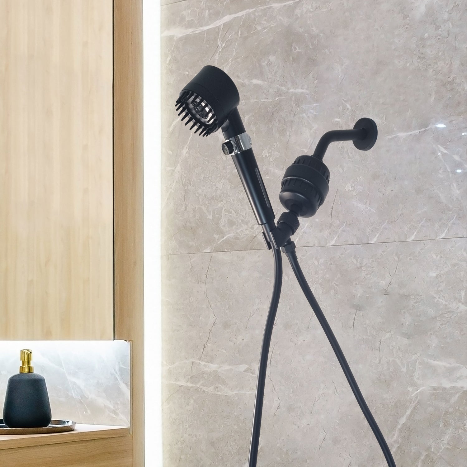 Kit de douche de douche de massage de douche ultime kit de douche complet