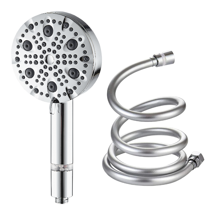 Pomme de douche haute pression MineralStream Luxe 9 modes (filtrée)