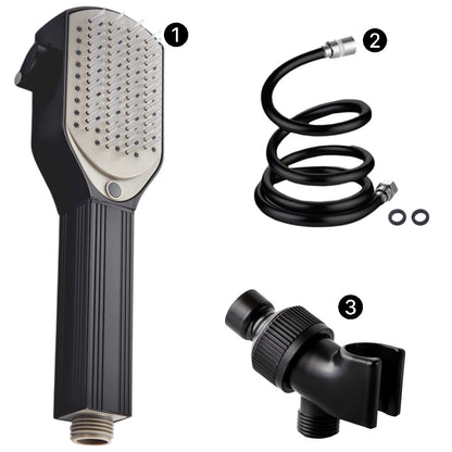 MineralStream Detangler Comb Shower Head