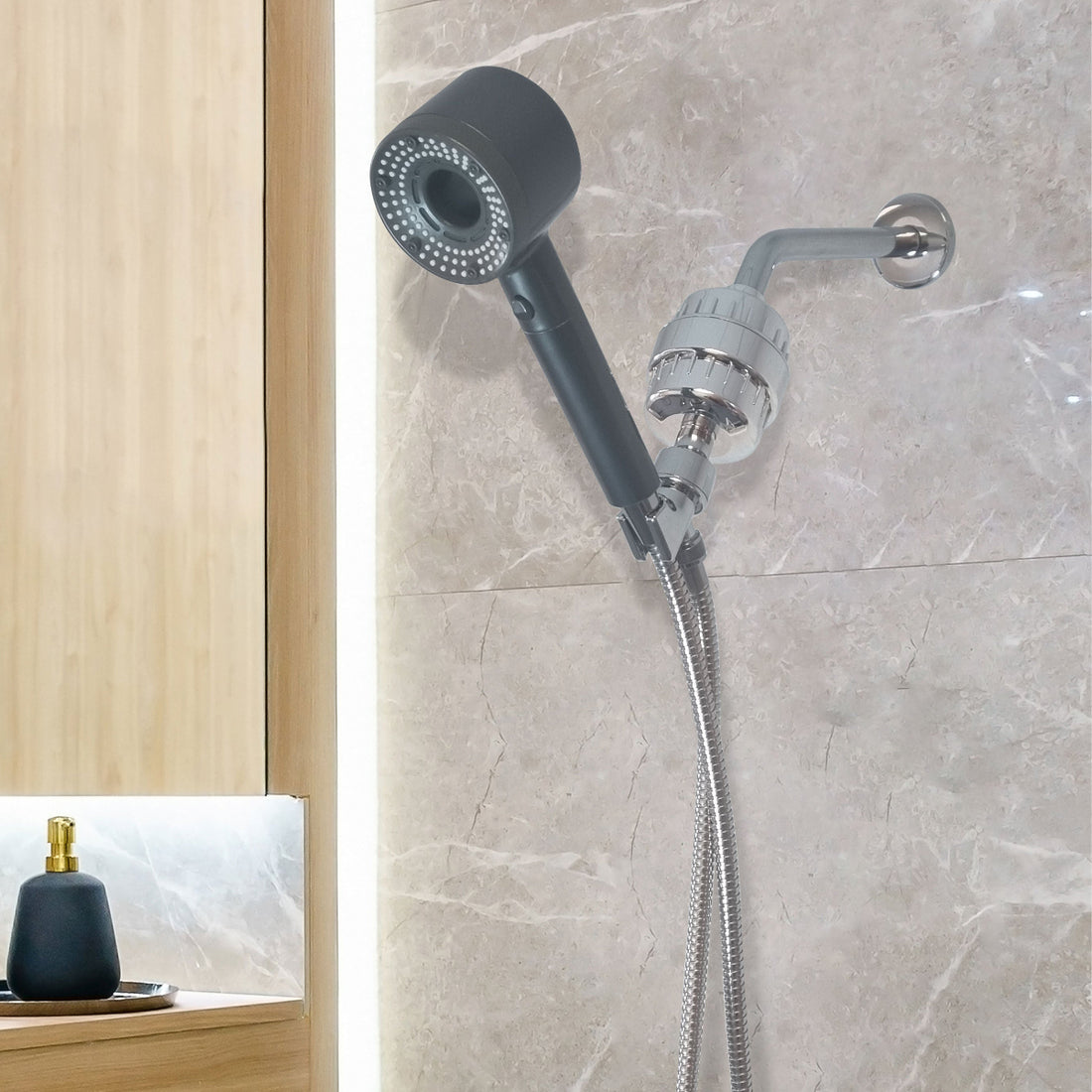 Kit de douche complet filtré Hey Pure