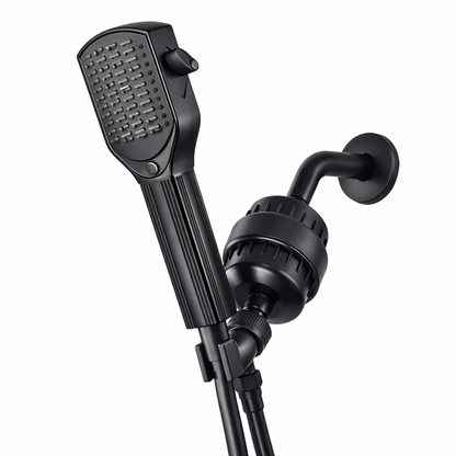 Pommeau de douche MineralStream avec peigne démêlant