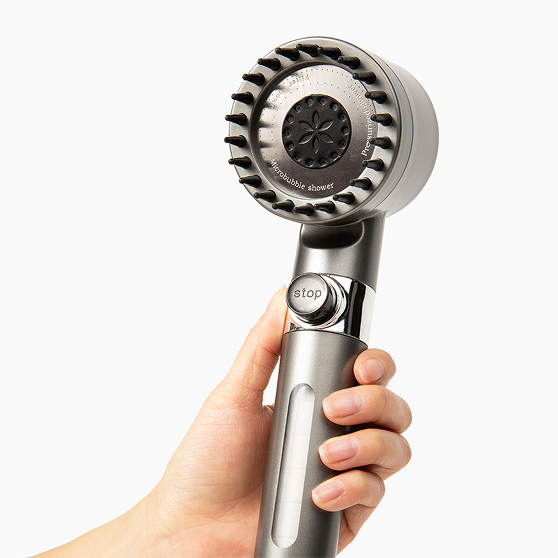 POMME DE DOUCHE FILTRÉE À MASSAGE MINERALSTREAM