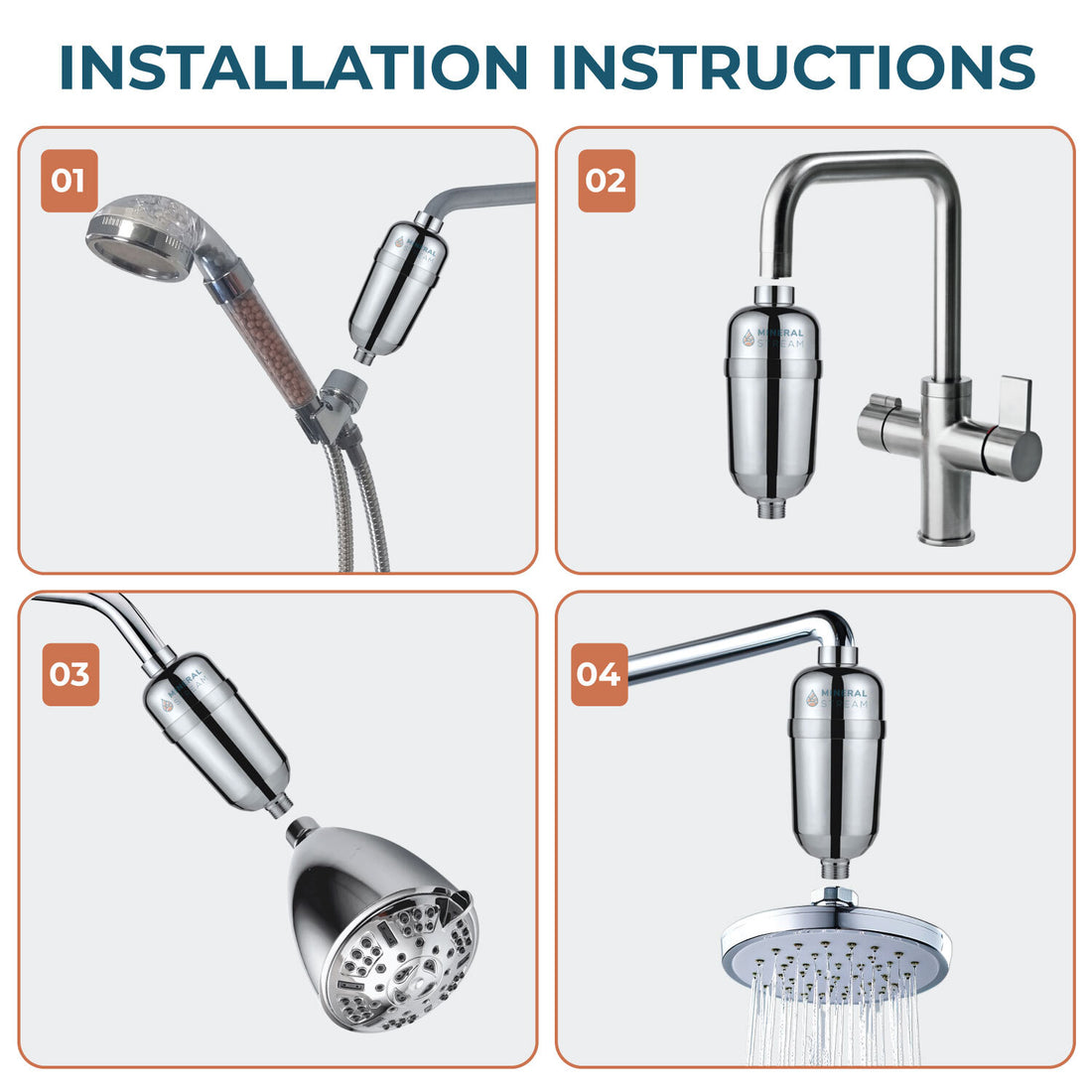 Filtre de douche avancé pour l&