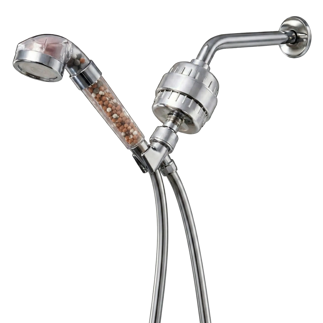 Pommeau de douche LED Ionic - Kit complet