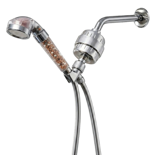 DOUBLE FILTRATION, KIT DE DOUCHE COMPLET