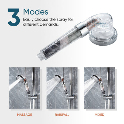 Chakra Showerhead Shower Essentials Kit