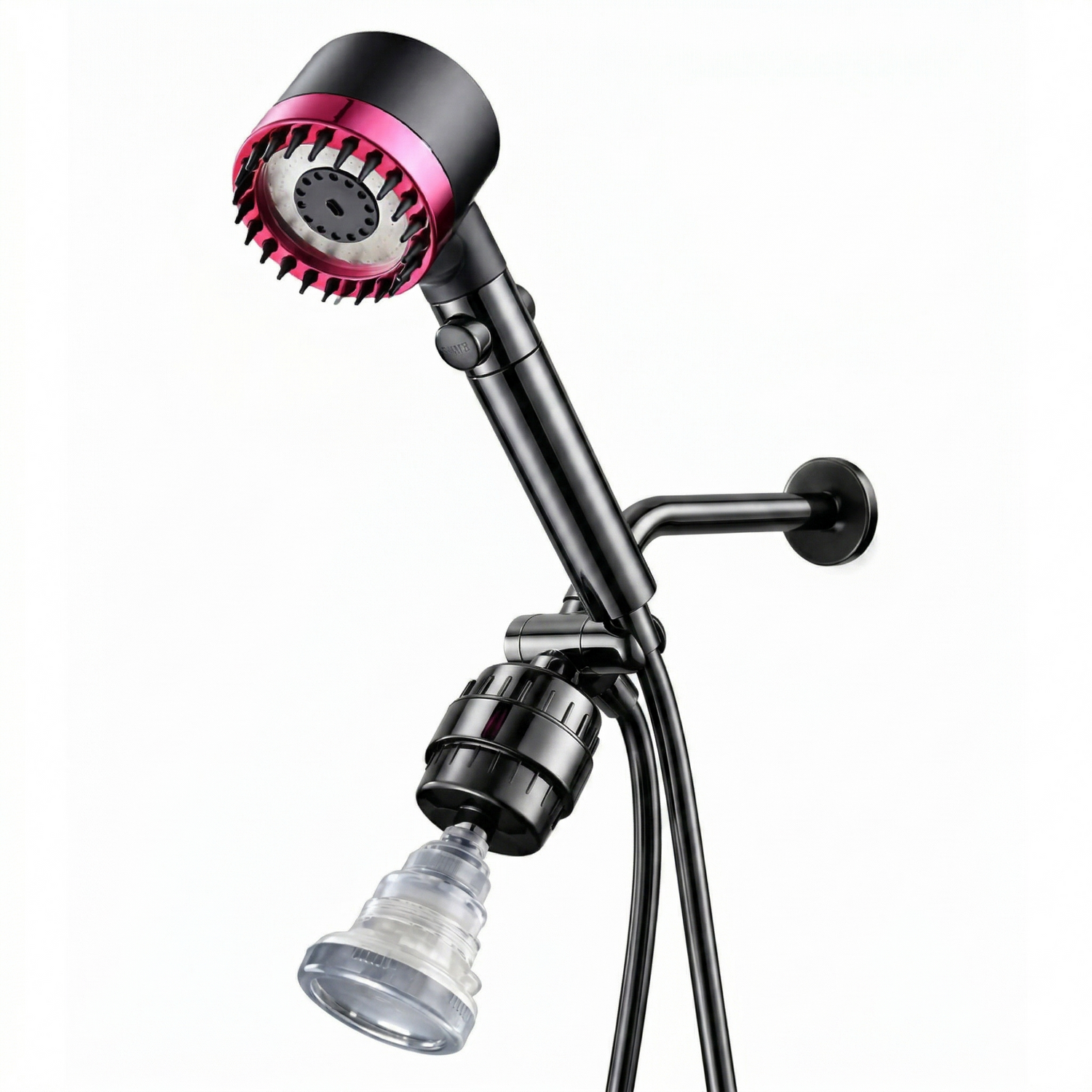 Système de douche massant avec pommeau de douche