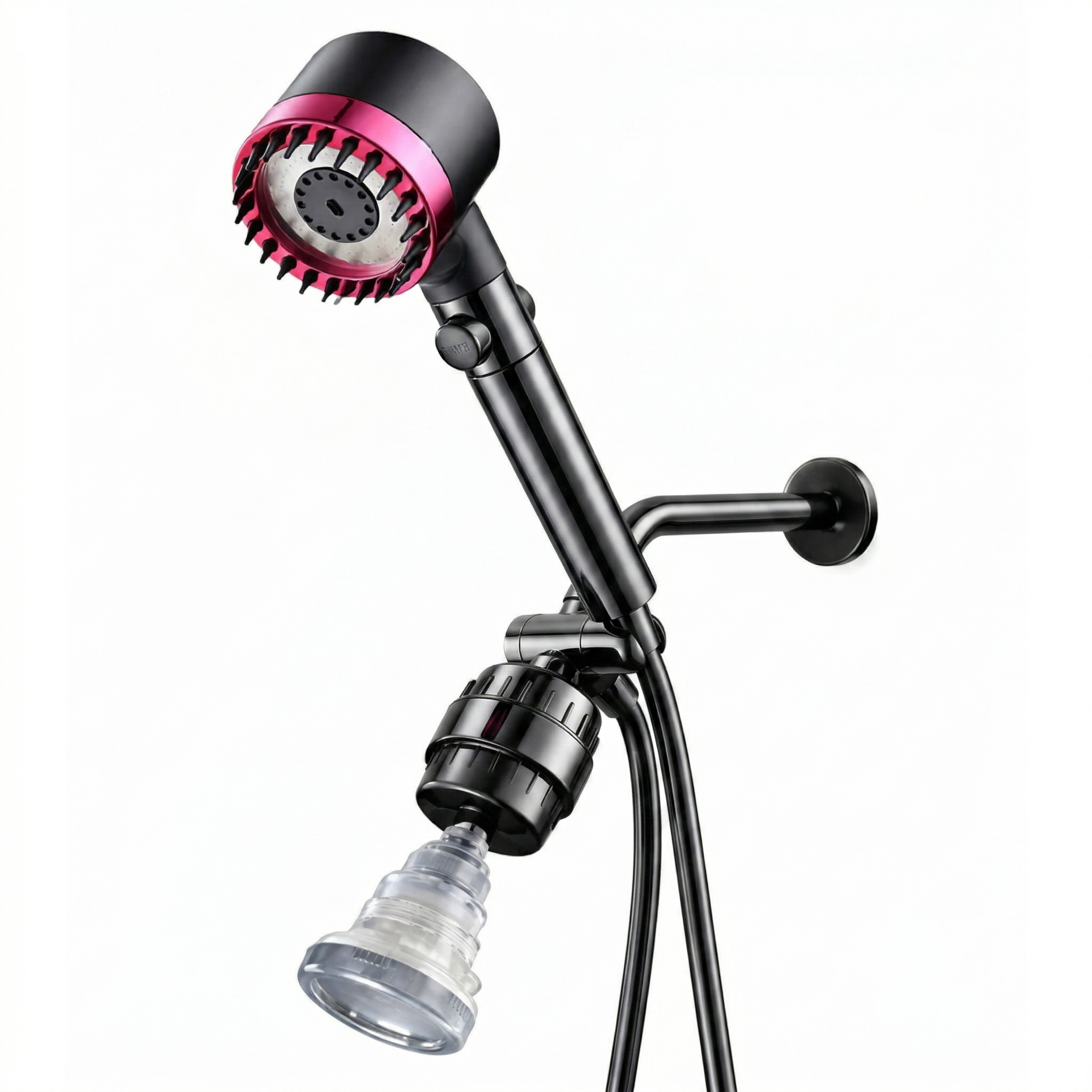 Système de douche massant avec pommeau de douche