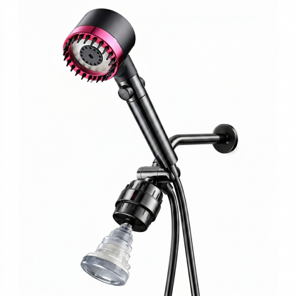 Système de douche massant avec pommeau de douche