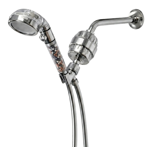 DOUBLE FILTRATION, KIT DE DOUCHE COMPLET