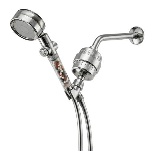 DOUBLE FILTRATION, COMPLETE SHOWER SETUP